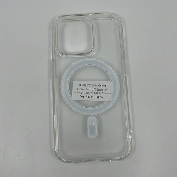 Clear Magnetic iPhone 14 Pro Case: Ultimate Protection for‎ iPhone - Picture 1 of 4